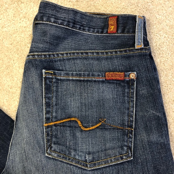Men’s 7 For All Mankind Jeans Size 32 - Picture 5 of 6